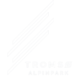 Tromsø Alpinpark - Logo Transparent Hvit 2025