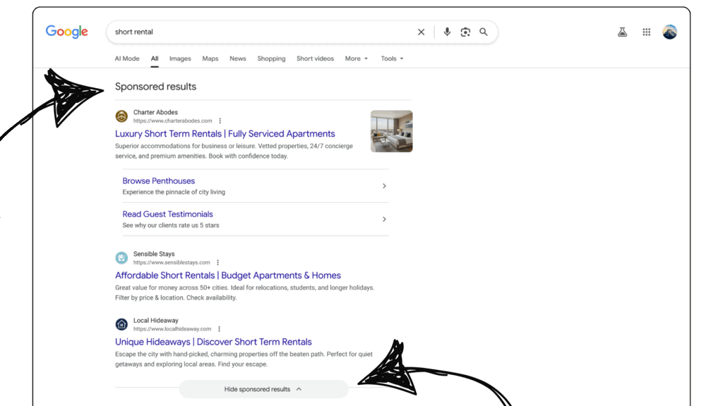 Den nye endringen er tilgjengelig på PC - Sponsored Results - Websupporten.no